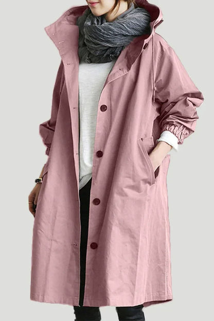 Belezza - waterproof trench coat with hood