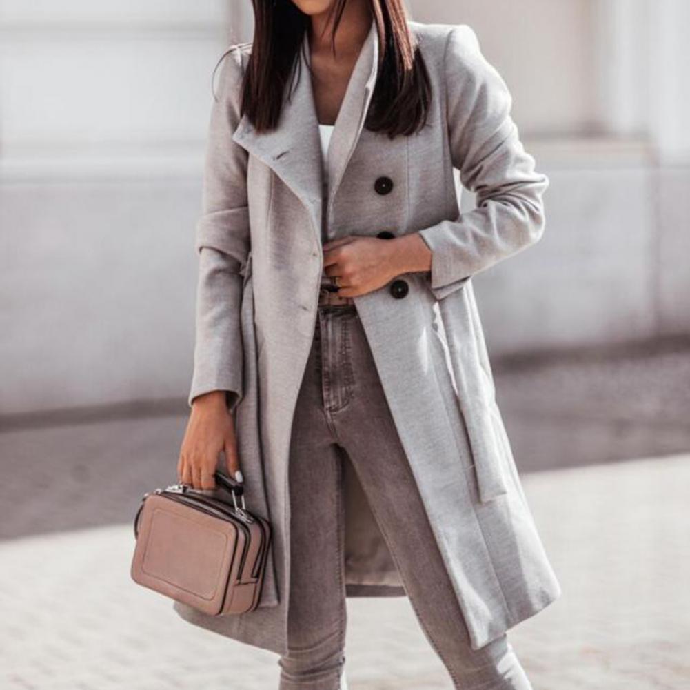 Women's Classic Double-Knotted Trenchcoat | Ideal for Autumn/Winter