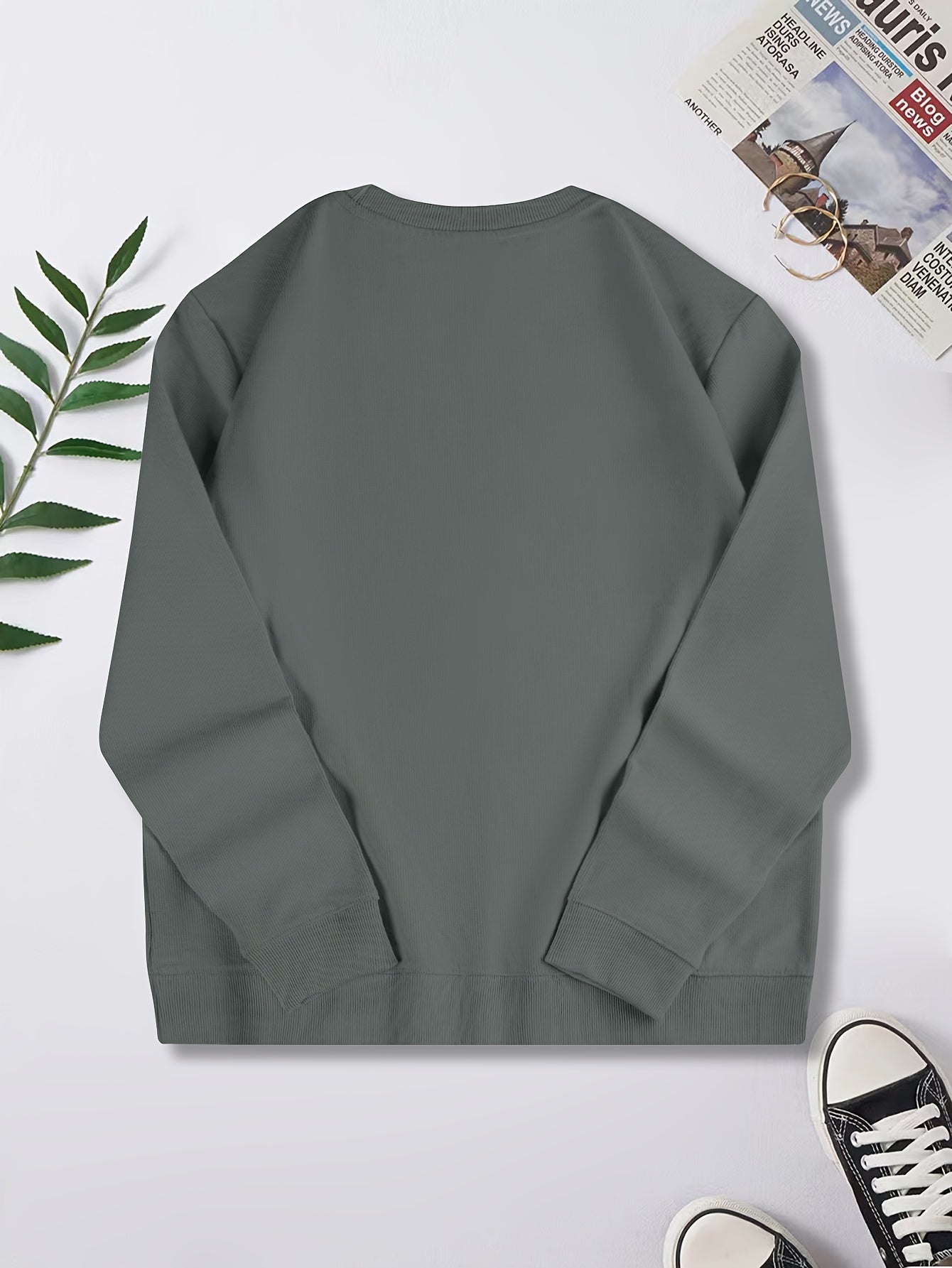 Casual Fashion Crew Neck Cotton Pullover Sweatshirt for Men | Great for Casual Days