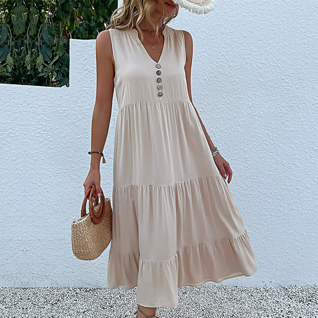 Women's - Casual Sundress - Chic - Timeless Style - Ideal for Summer