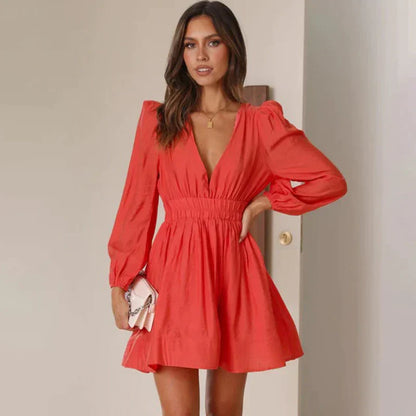 Women's Mini Dress Polyester Elegant Design 8