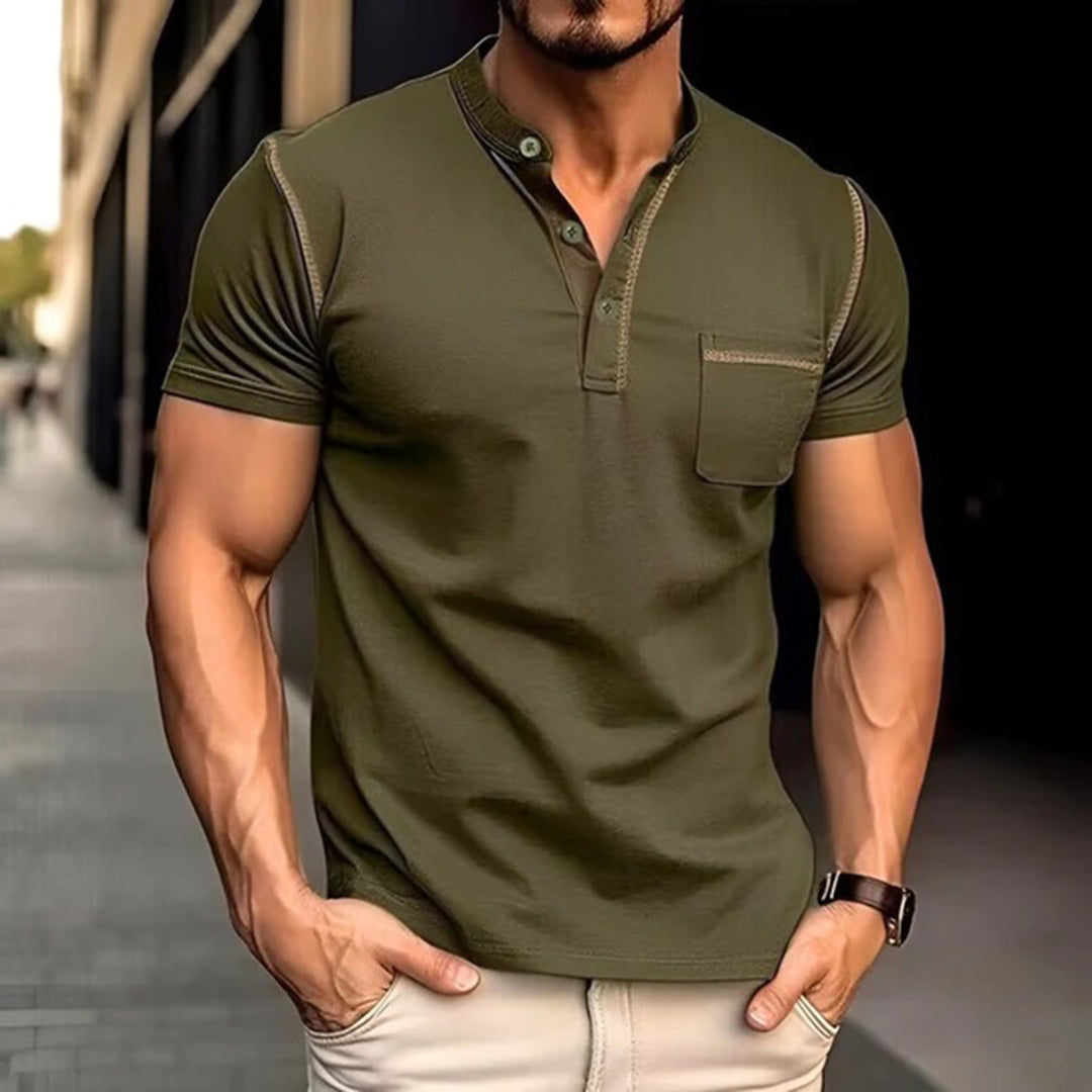 Men's  - Leisure Shirt - Casual - Breathable Fabric - Everyday Use