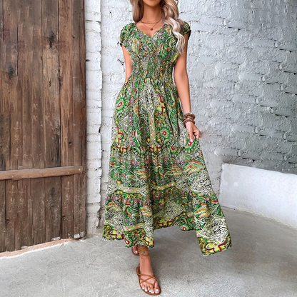 Women's - Maxi Dress - Boho - Timeless Style - Ideal for Summer