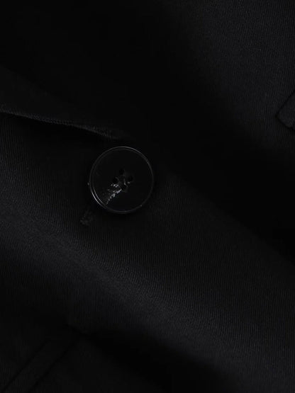Women's blazer, loose fit, single-breasted, casual