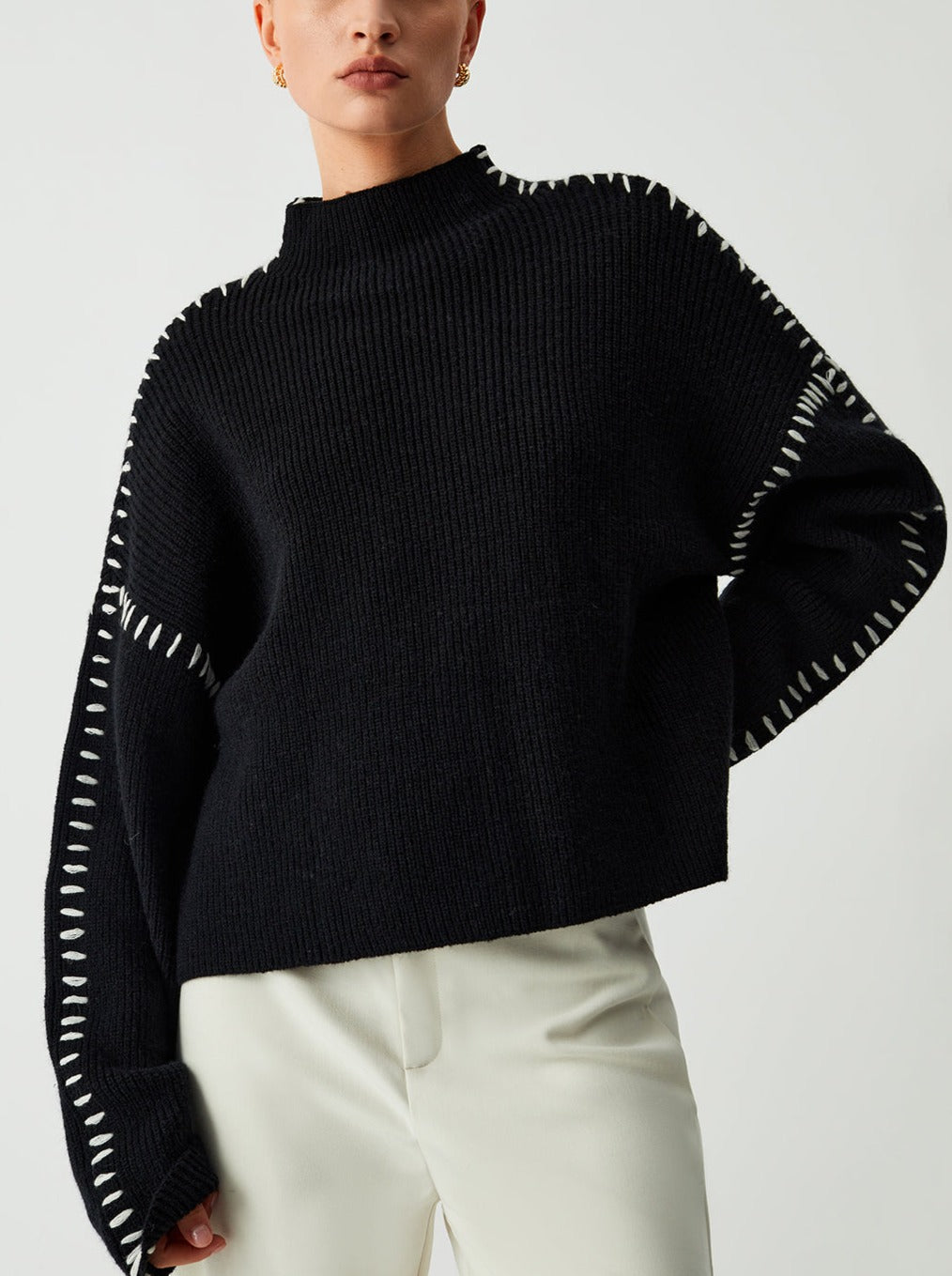 Women's Knit Sweater – Classic and Comfortable Pullover