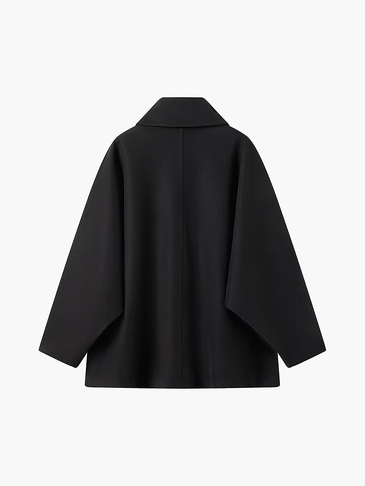Langer Damenmantel mit übergroßen Taschen und Knöpfen – stilvoller Wintermantel für Komfort und Funktionalität – 4