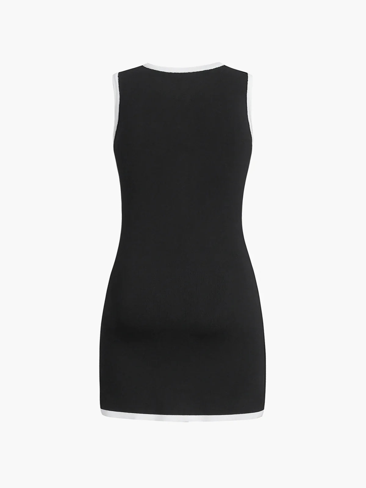 Women's Sweater Dress Viscose-Nylon Blend with Button Details 6