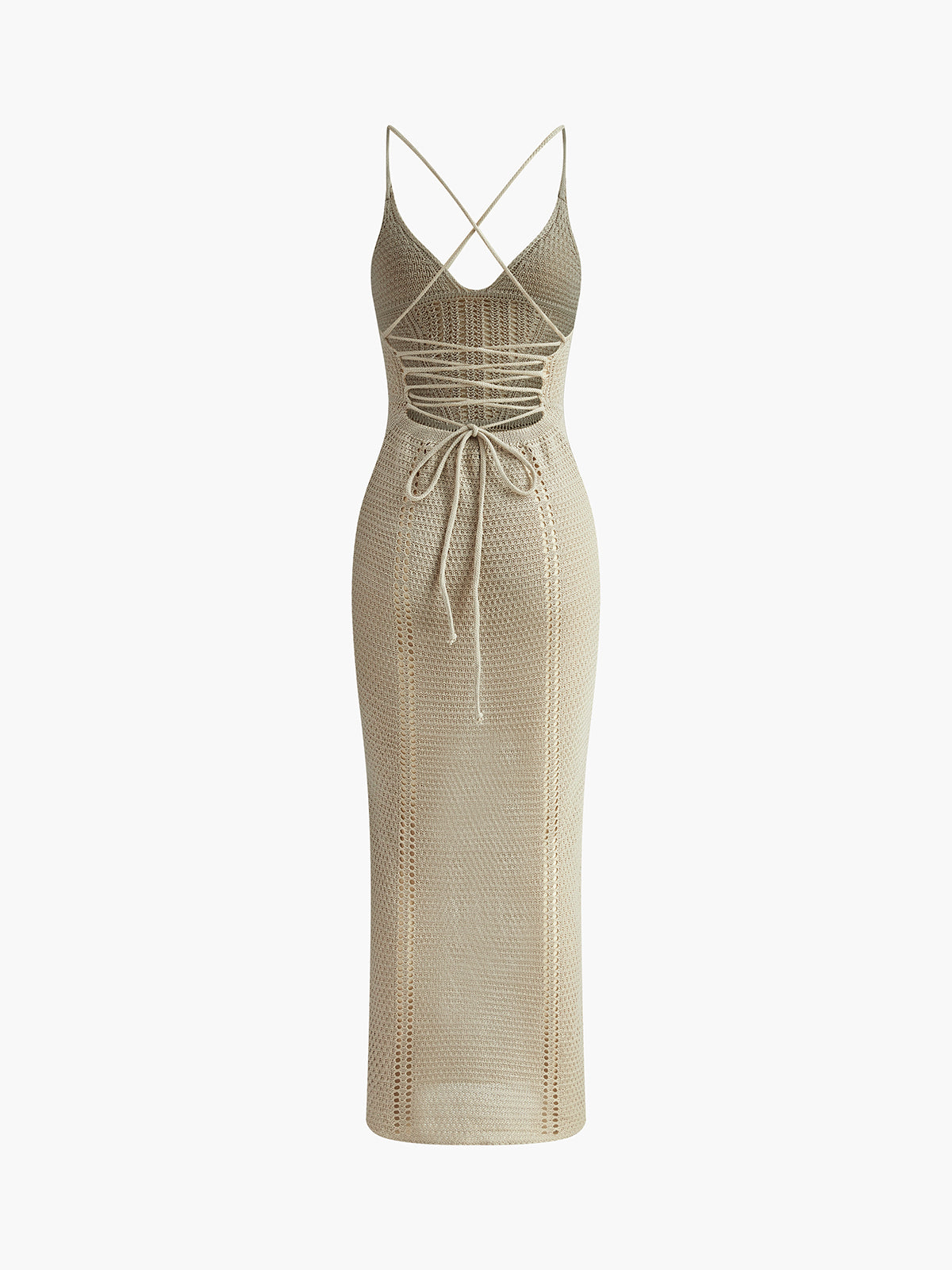Women's Cami Dress Cotton with Lace Accents 9