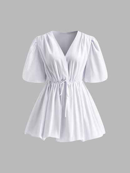 Women's Puff Dress Lightweight Fabric 11