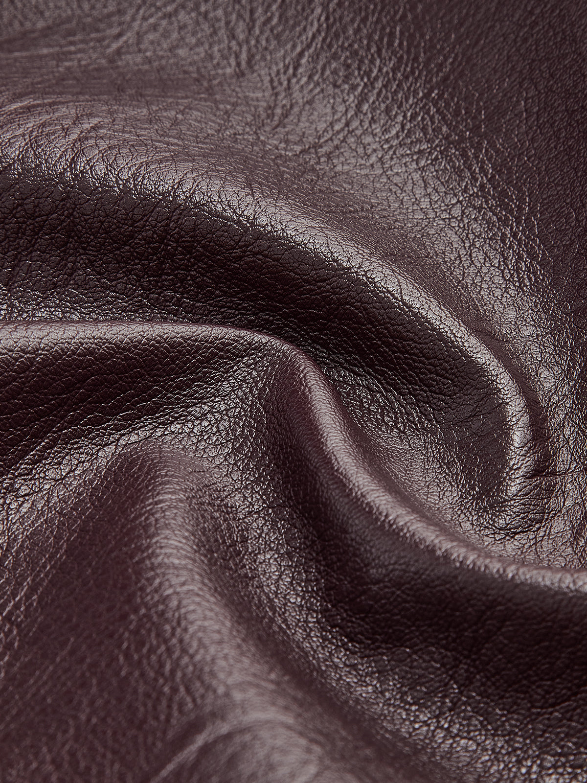 Women's burgundy Leather Jacket– For Fall