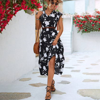 Women's - Midi Dress - Classic - Modern Style - Ideal for Summer