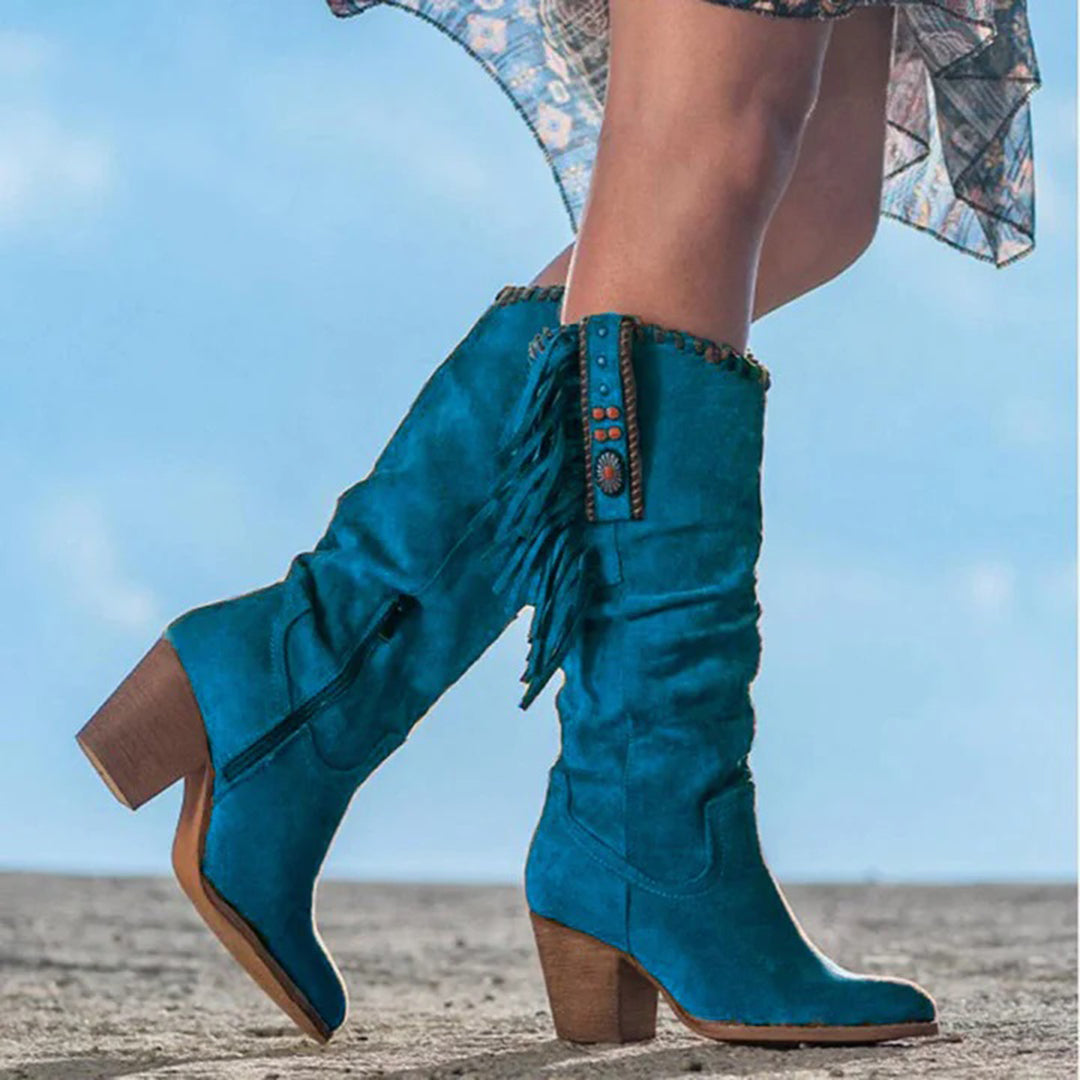 Casual Cowgirl Boots with Heel for Women | Ideal for Everyday Wear