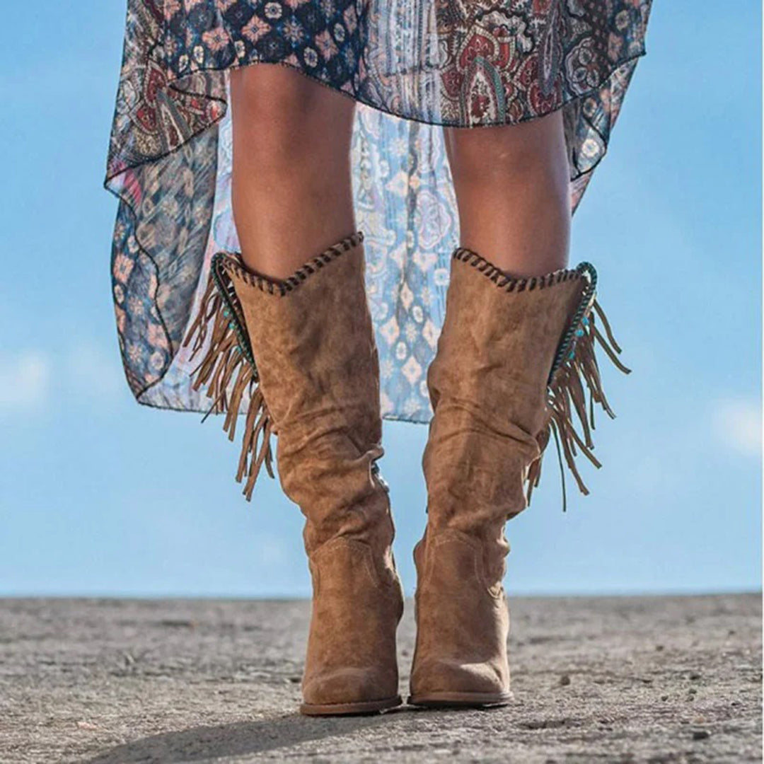 Casual Cowgirl Boots with Heel for Women | Ideal for Everyday Wear