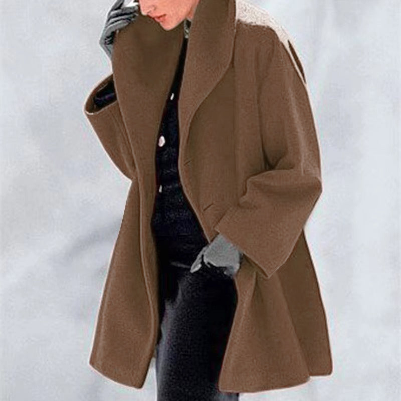 Women's - Elegant Winter Coat - Chic/Elegant - Fashionable - Ideal for Autumn/Winter