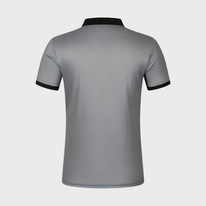 Men's  - Color Block and Stripe Polo Shirt - Casual - Everyday Use
