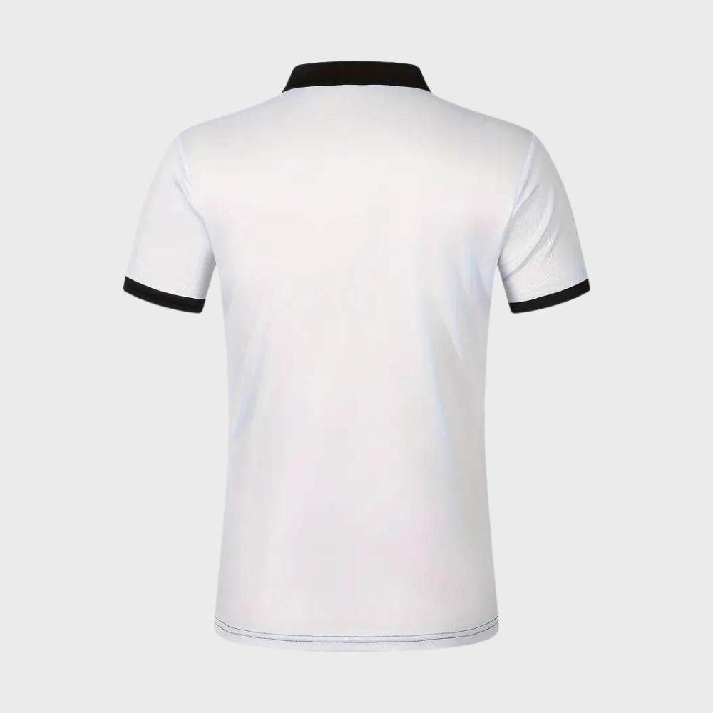 Men's  - Color Block and Stripe Polo Shirt - Casual - Everyday Use