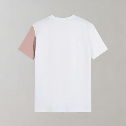 Men's  - T-shirt with Color Block - Casual - Modern Style - Everyday Wear
