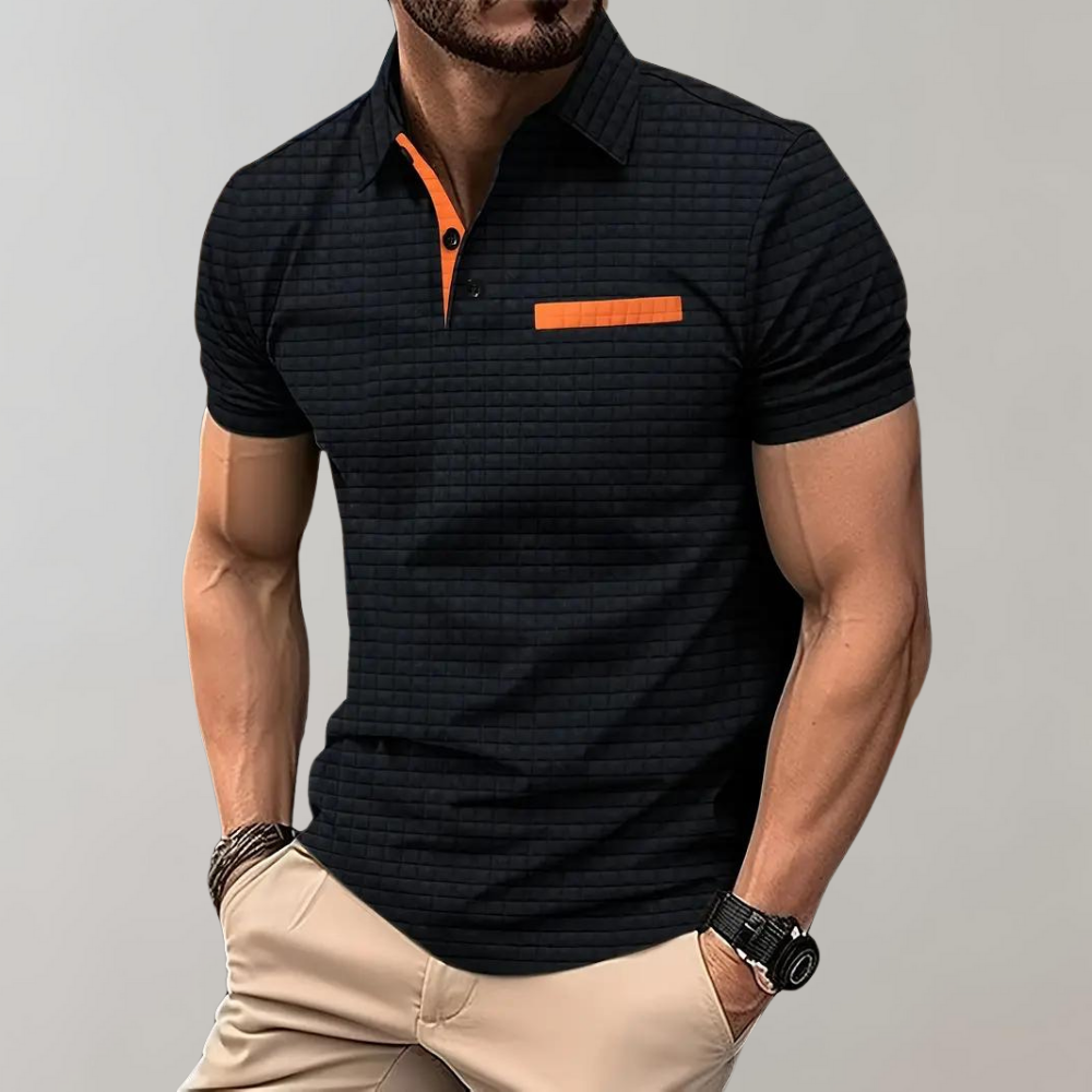 Men's - Polo Shirt - Casual - Versatile Design - Everyday Use
