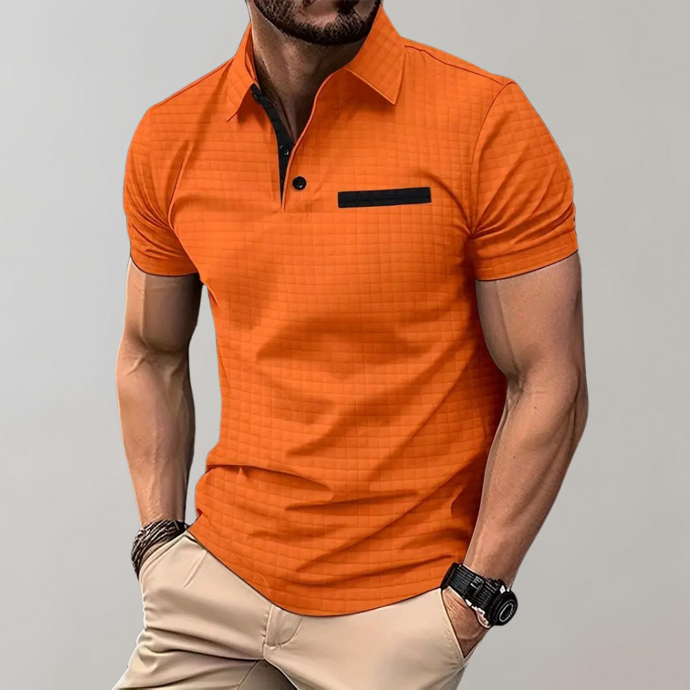 Men's - Polo Shirt - Casual - Versatile Design - Everyday Use