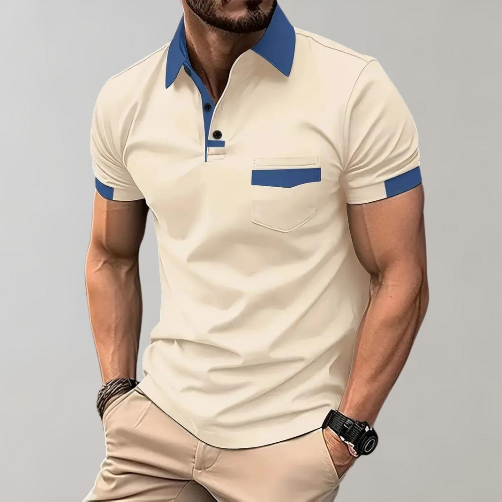 Men's - Polo Shirt - Casual - Fabric - Great for Casual Days