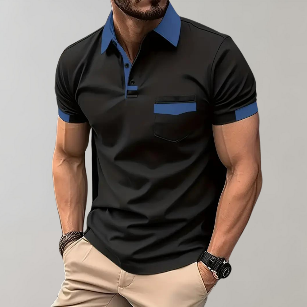 Men's - Polo Shirt - Casual - Fabric - Great for Casual Days