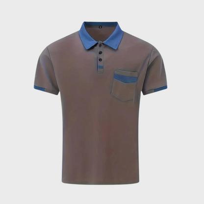 Men's - Polo Shirt - Casual - Fabric - Great for Casual Days