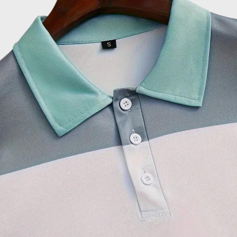 Men's  - Leisure Polo Shirt - Casual - Versatile Design - Everyday Use