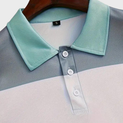 Men's  - Leisure Polo Shirt - Casual - Versatile Design - Everyday Use