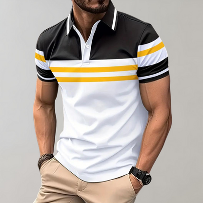 Men's - Casual Polo Shirt - Chic/Elegant -  Versatile Design - Everyday Use