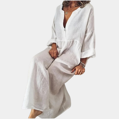 Women's  - Maxi Dress - Classic - Lightweight Modern Style - Ideal for Summer