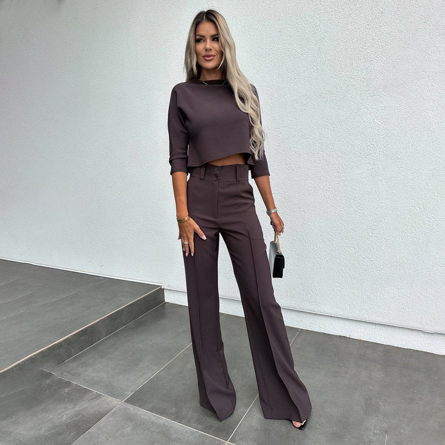 Women's - Two-piece set - Chic - Timeless Style - Formal Occasions