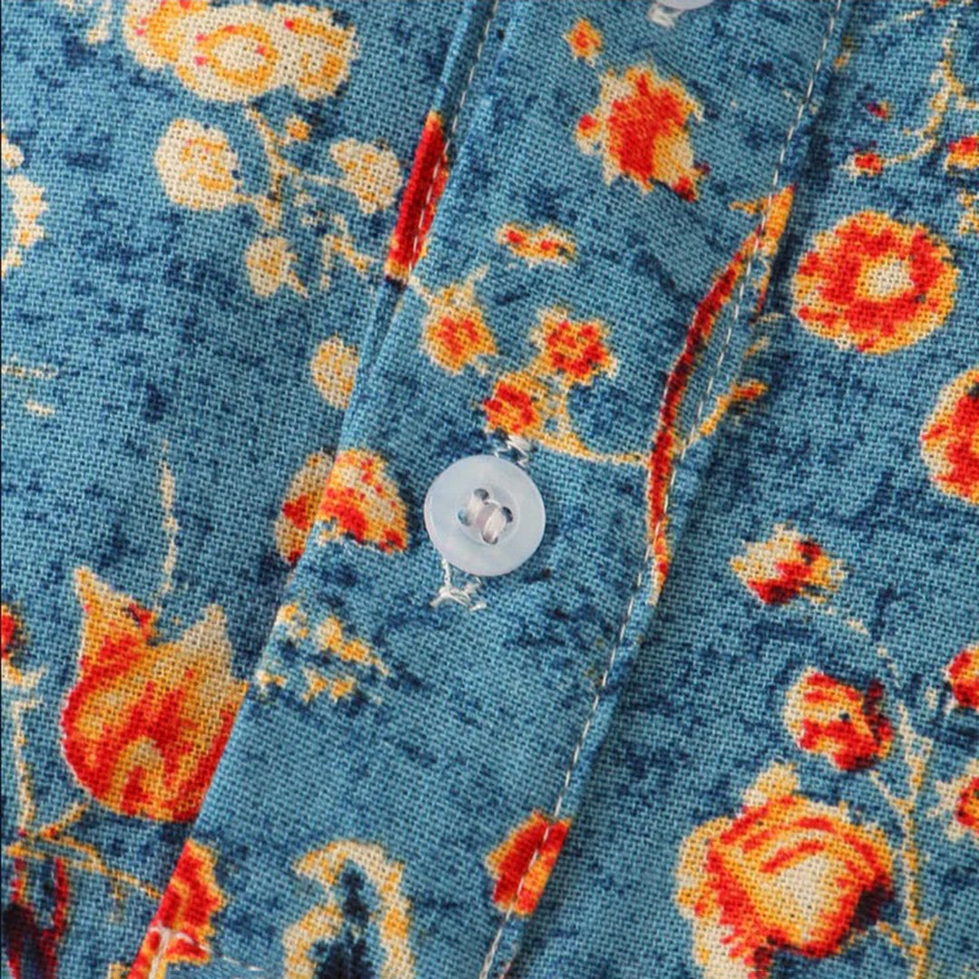 Men's  - Polo with Pattern - Casual - Timeless Style - Ideal for Summer