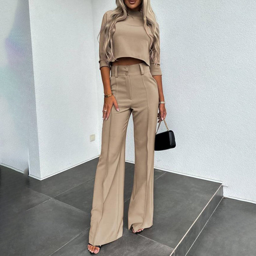 Women's - Two-piece set - Chic - Timeless Style - Formal Occasions