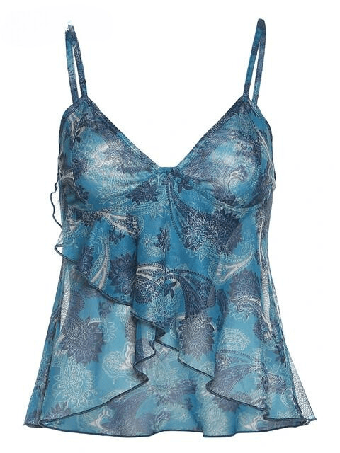 Women's Tank Top Lightweight Translucent Sleeveless 6
