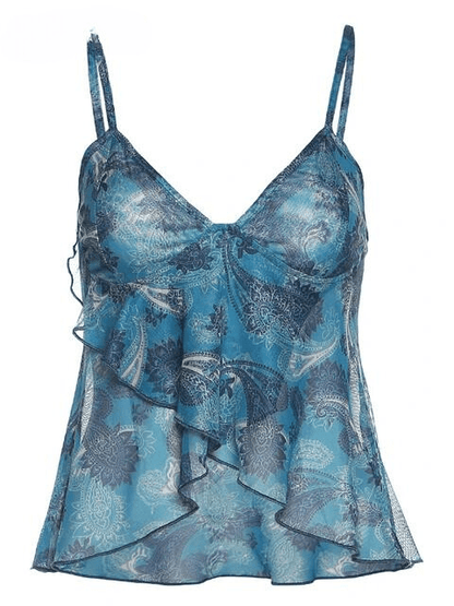 Women's Tank Top Lightweight Translucent Sleeveless 6