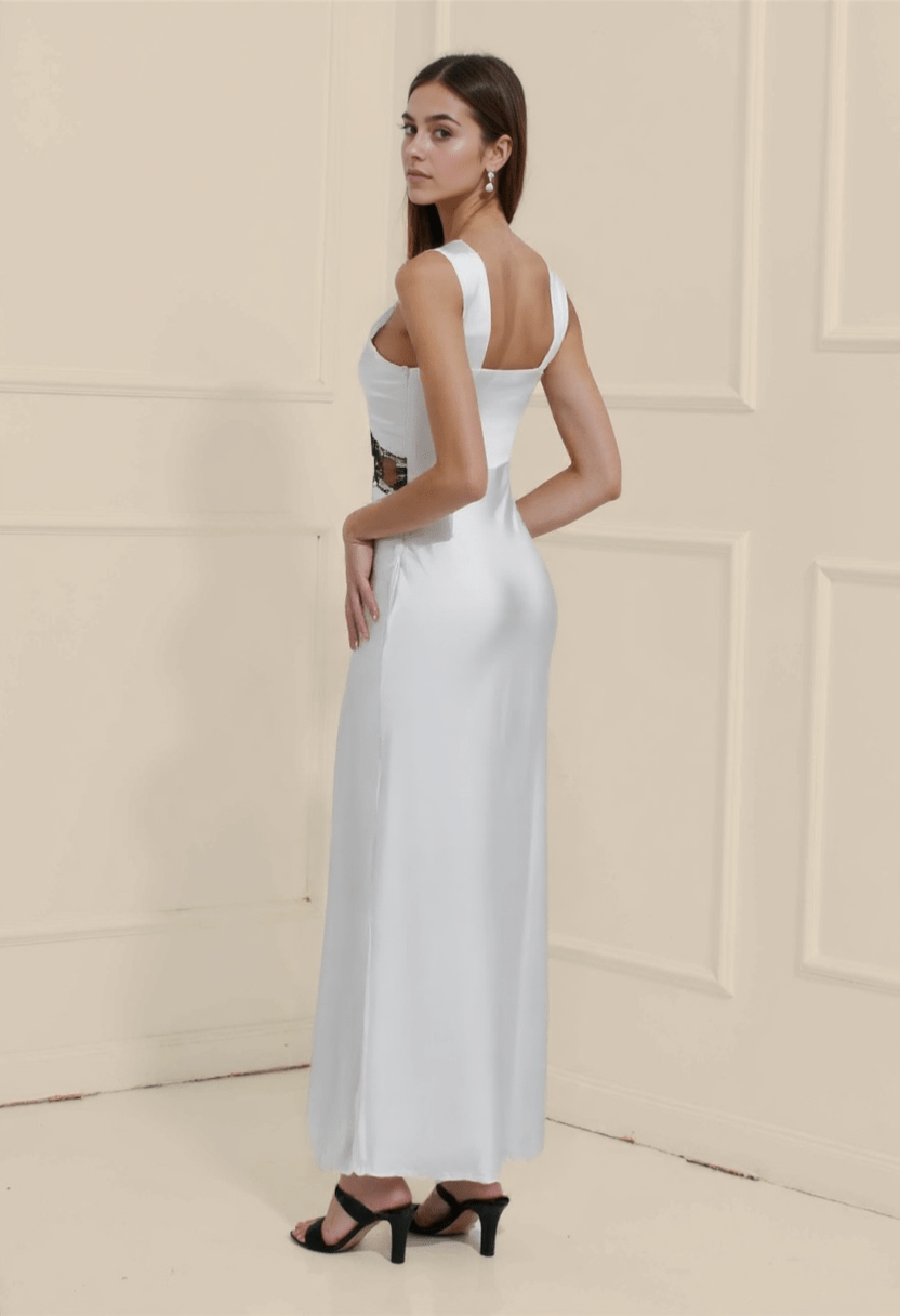 Women's Maxi Dress Backless Elegant Summer Dress 3