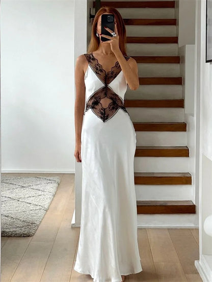Women's Maxi Dress Backless Elegant Summer Dress 5
