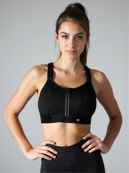 Damen Sport-BH – Zwei-Wege-Stretch, Verstellbare Träger © 2025 Chicquemoda-Fotoshoot