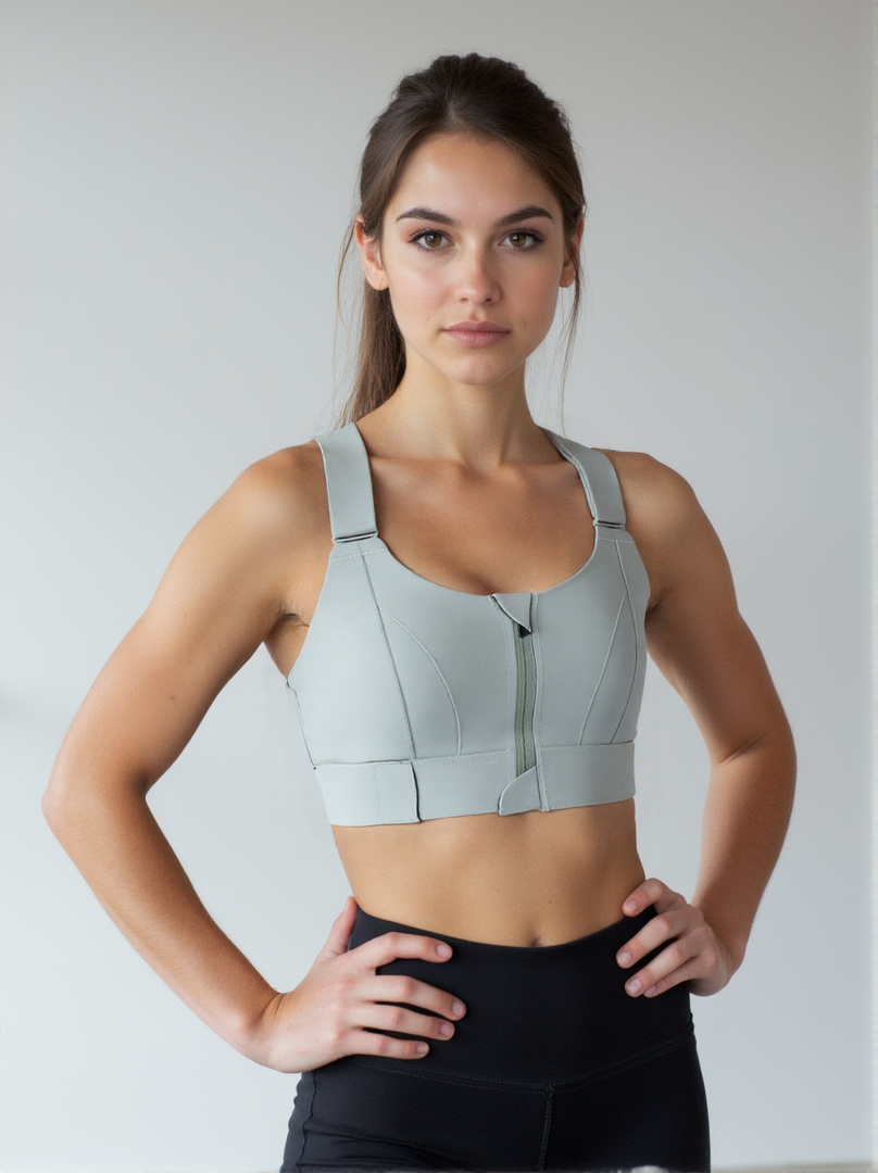 Damen Sport-BH – Zwei-Wege-Stretch, Verstellbare Träger © 2025 Chicquemoda-Fotoshoot 2 