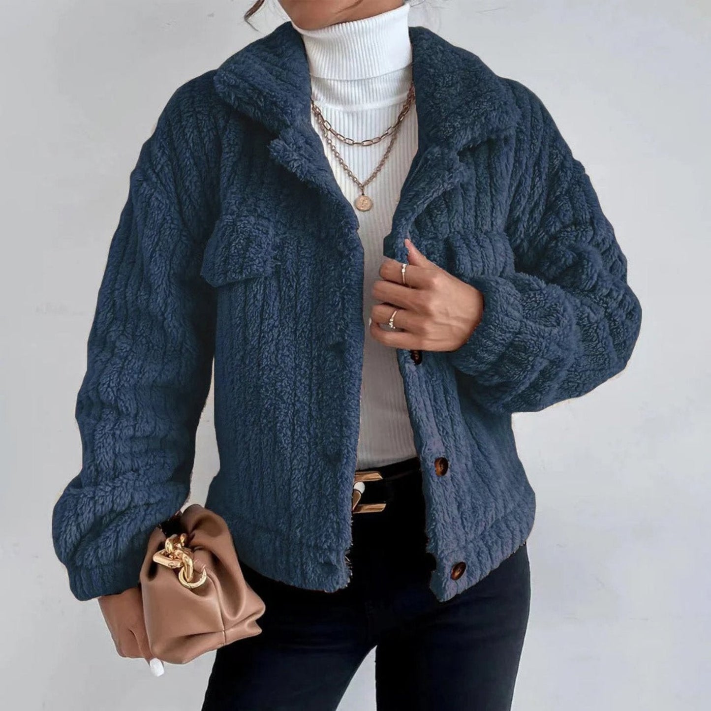 Women's Fleece Jacket - Casual - - Ideal for Autumn/Winter