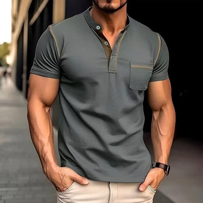 Men's  - Leisure Shirt - Casual - Breathable Fabric - Everyday Use