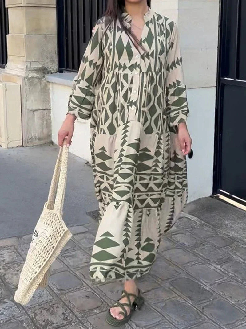 Women's  - Maxi Dress - Boho - Ideal for Summer