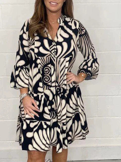 Women's - Mini Dress - Leisure - Modern Style - Ideal for Summer
