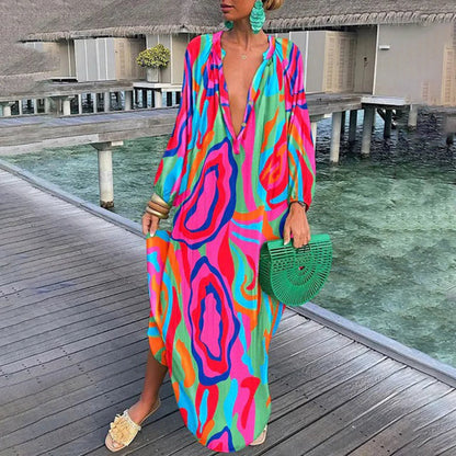 Women's - Chic Boho Maxi Dress - for Women | Timeless Style