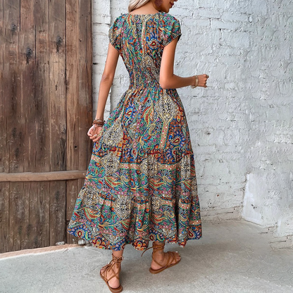 Women's - Maxi Dress - Boho - Timeless Style - Ideal for Summer