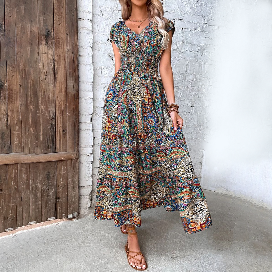 Women's - Maxi Dress - Boho - Timeless Style - Ideal for Summer