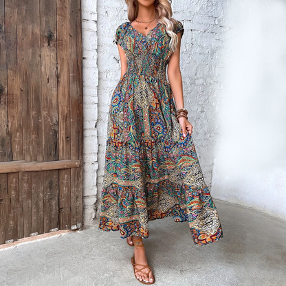 Women's - Maxi Dress - Boho - Timeless Style - Ideal for Summer