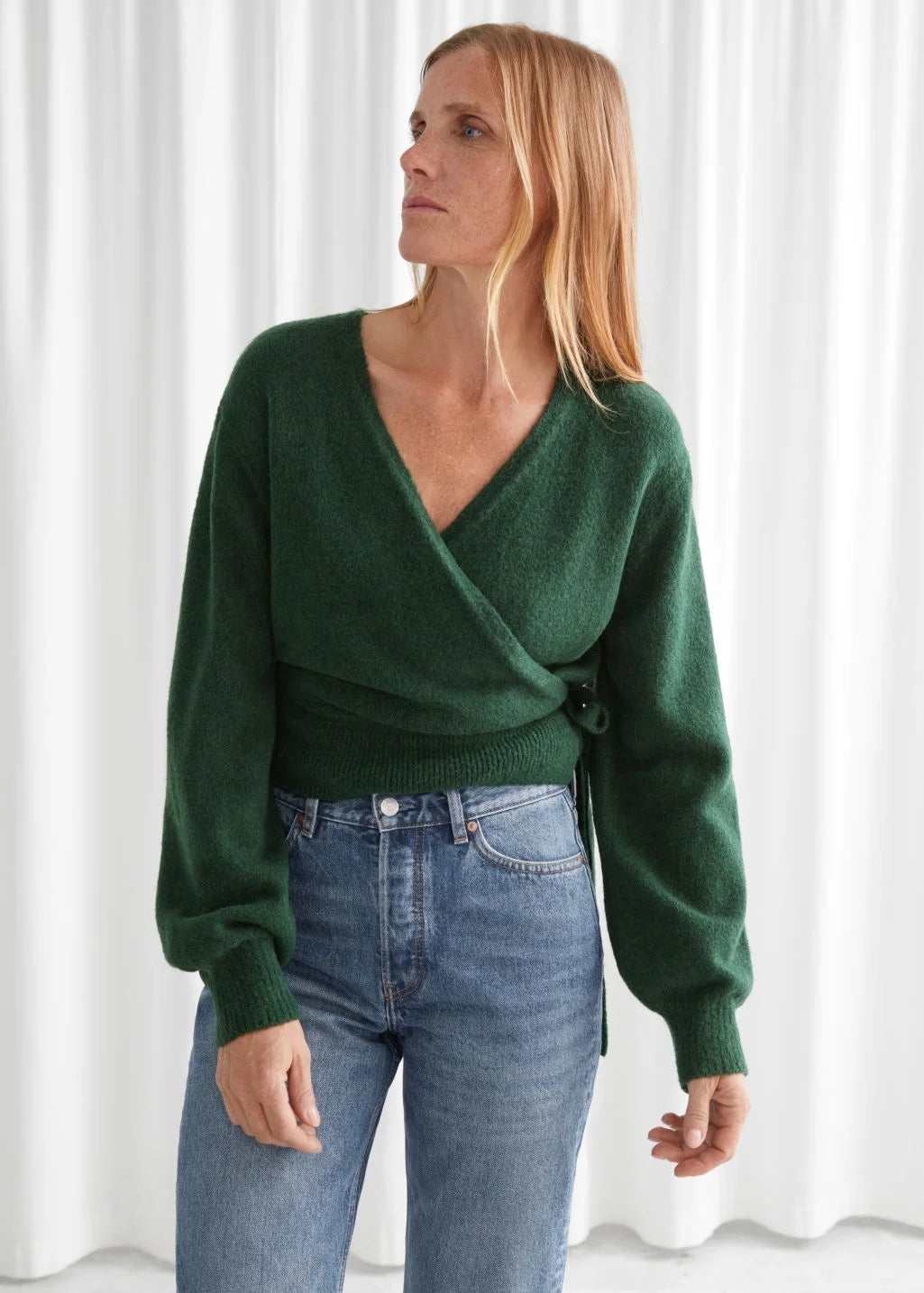 Women’s Long Sleeve Knitted Sweater | Cozy Autumn & Winter Knit Top