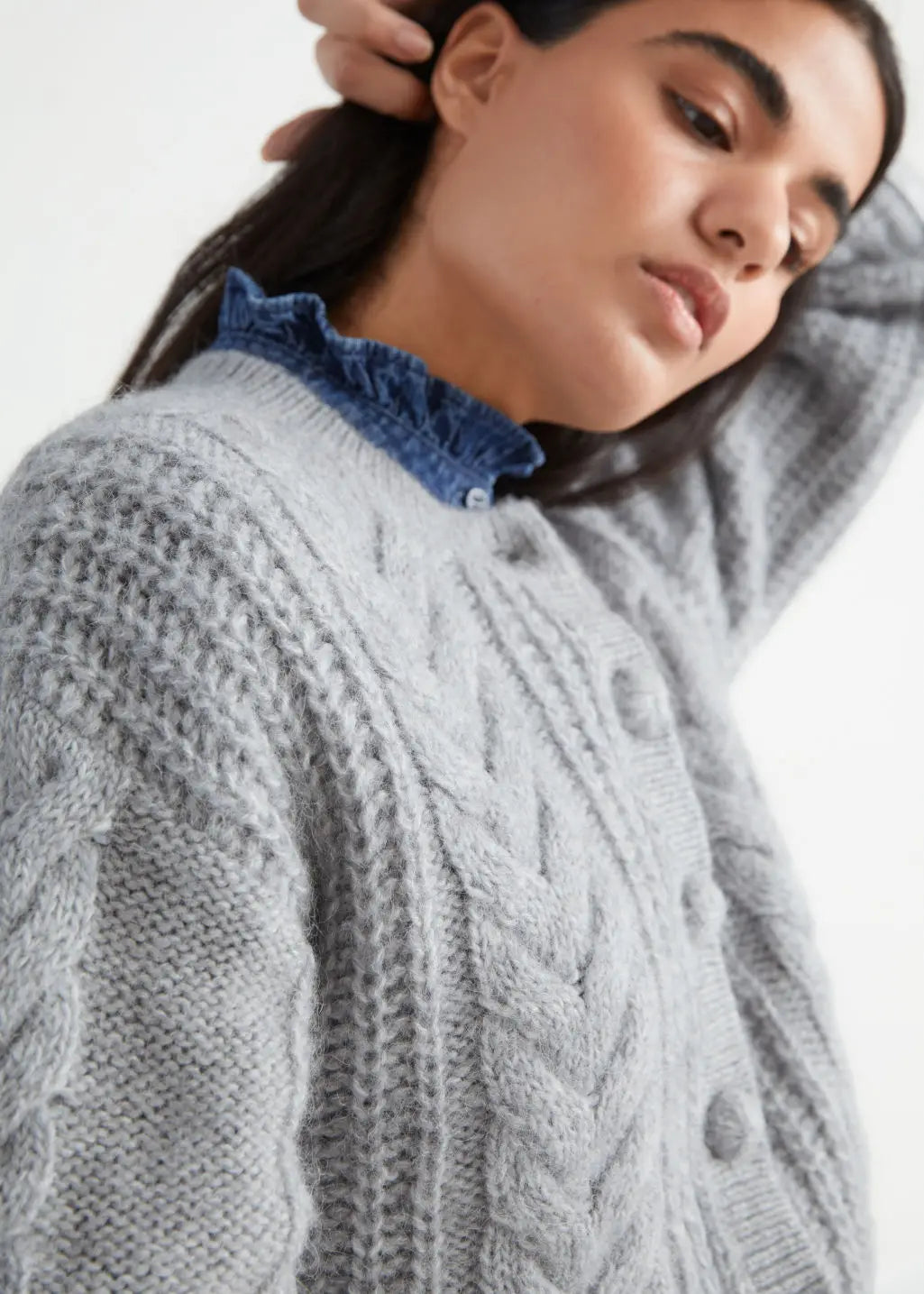 Women’s Fashion Cable Knit Jumper | Cozy Autumn & Winter Top