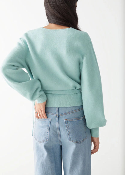 Women’s Long Sleeve Knitted Sweater | Cozy Autumn & Winter Knit Top